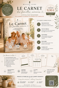 Le Carnet des Familles Sereines – E-book PDF | 15 rituels pour une famille plus unie